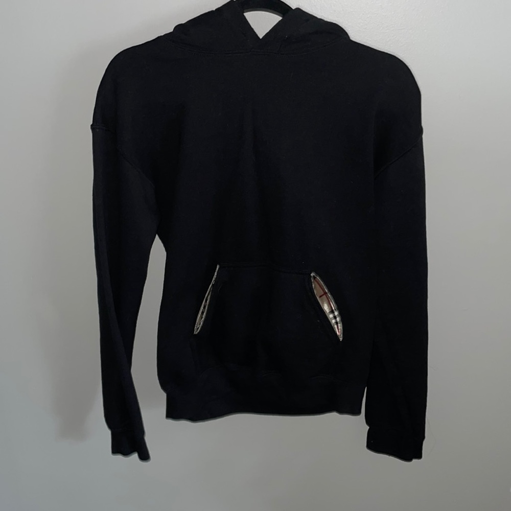 Burberry custom hoodie in black